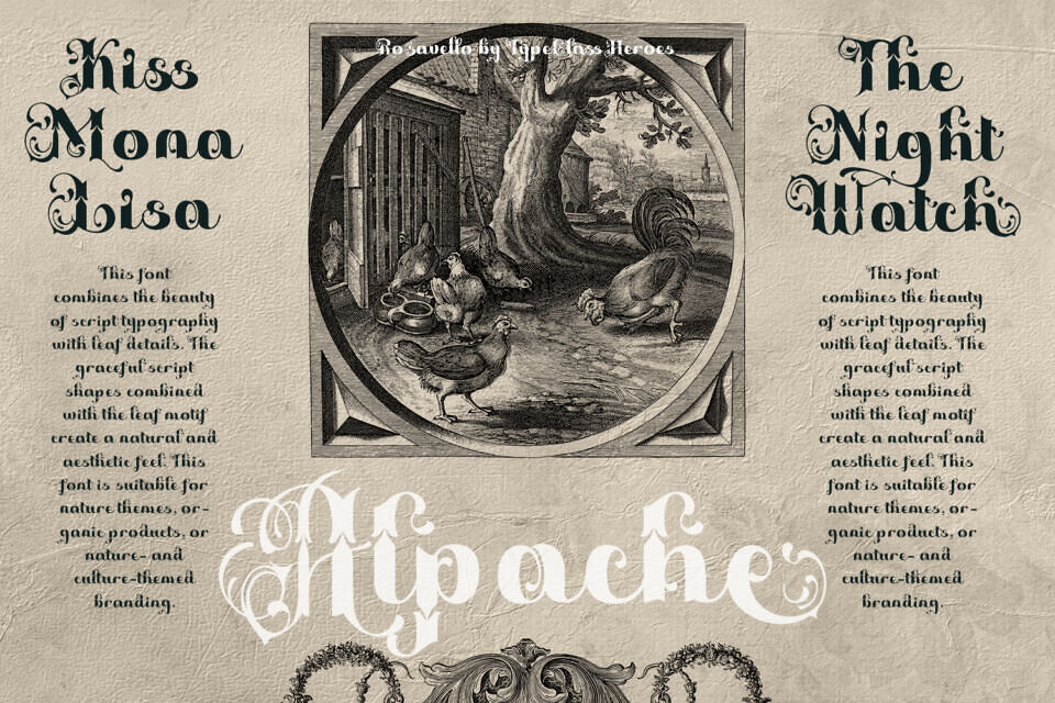 Rosavello Font