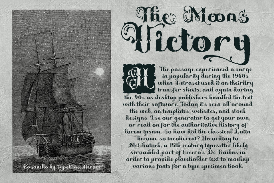 Rosavello Font