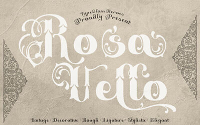 Rosavello Font