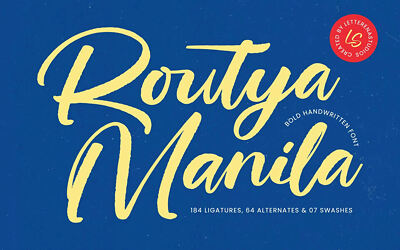 Routya Manila Font