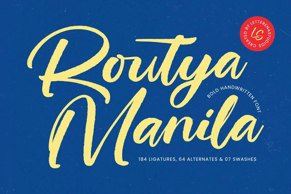 Routya Manila Font