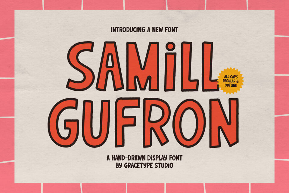 Samill Gufron Font