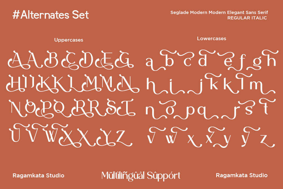 Seglade Font