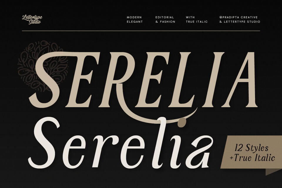 Serelia Font