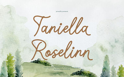 Taniella Roselinn Font