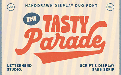 Tasty Parade Sans Font