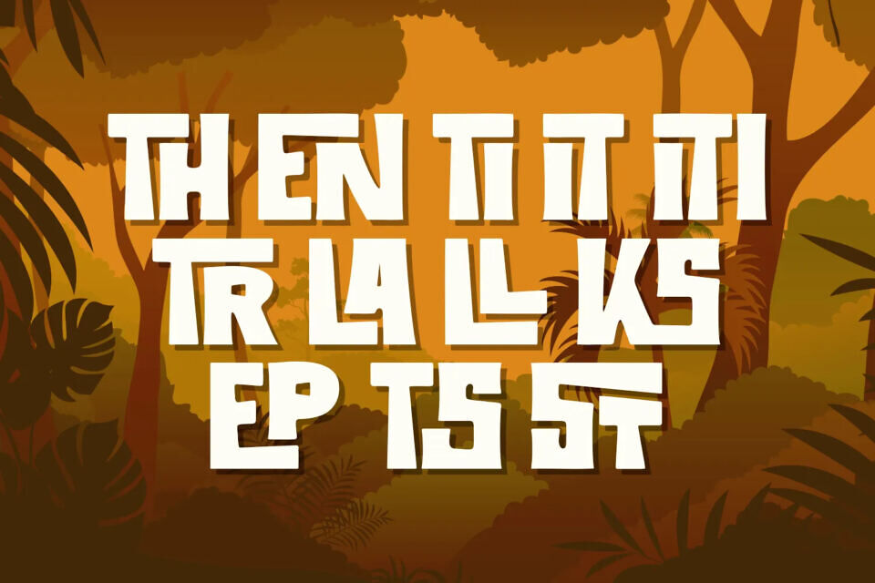 The Last Trunks Font