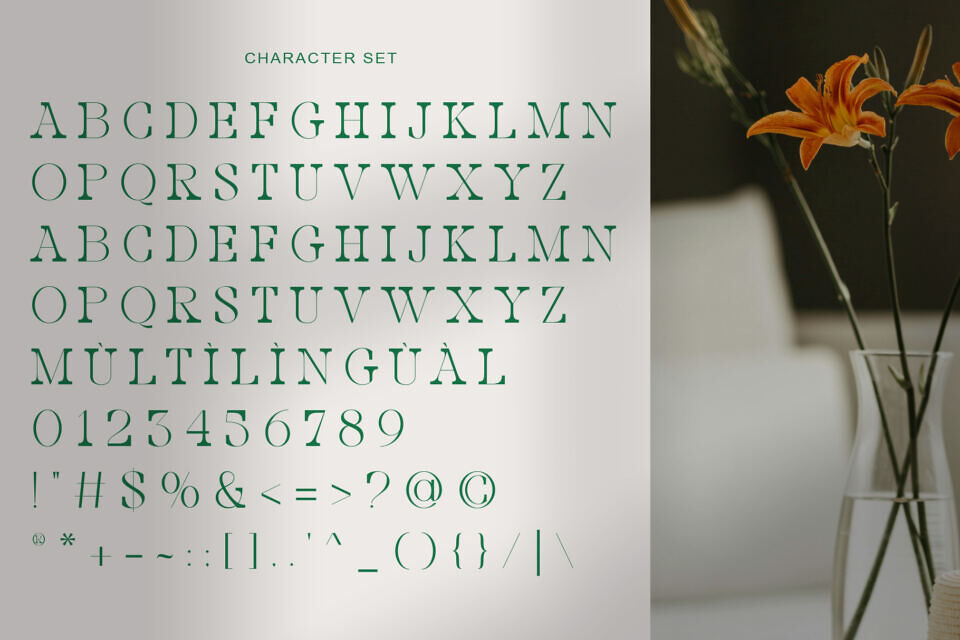The True Collage Font