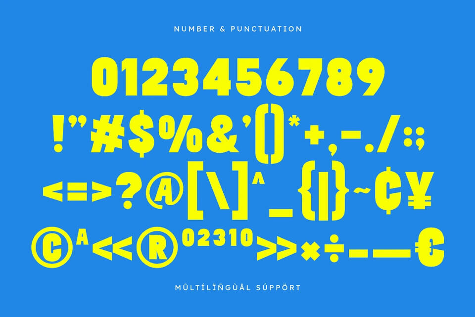 Tropical Horizon Font