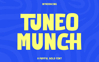 Tuneo Munch Font