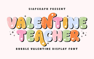 Valentine Teacher Font