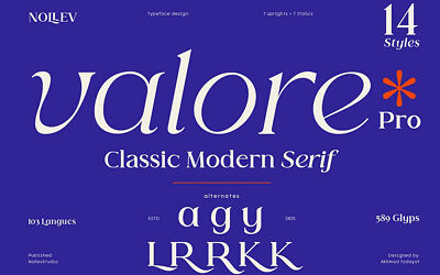 Valore Pro Font