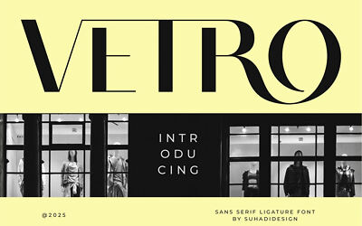 Vetro Font