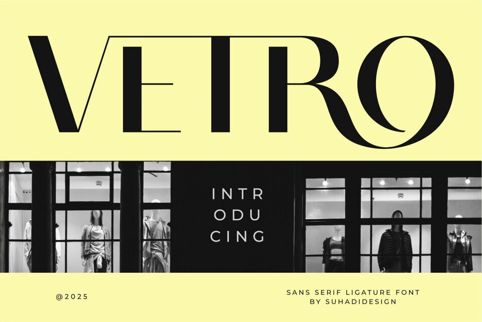 Vetro Font