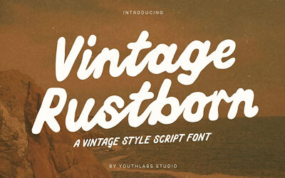 Vintage Rustborn Font