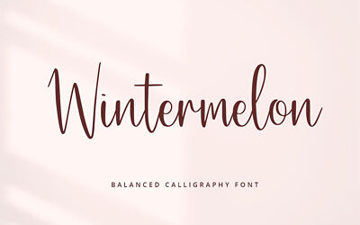 Wintermelon Font