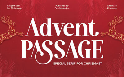 Advent Passage Font