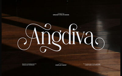 Angdiva Font