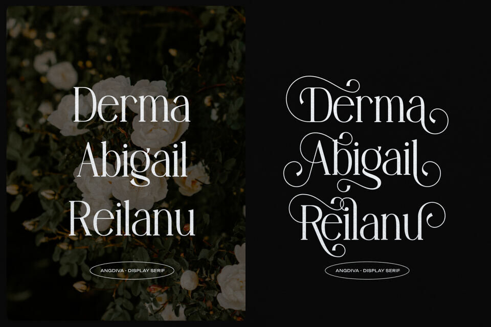 Angdiva Font