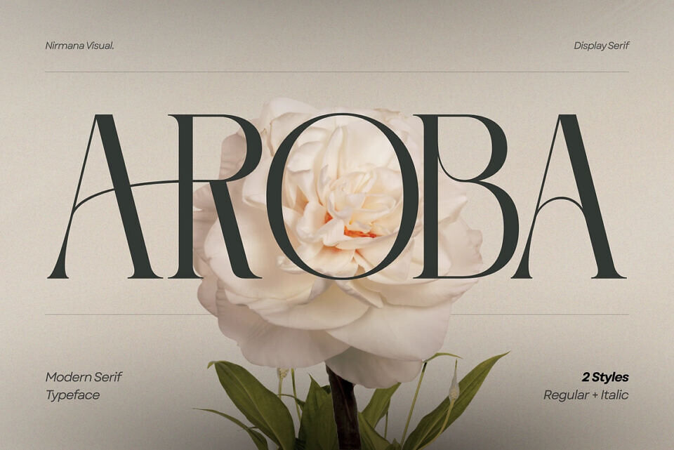 Aroba Modern Font