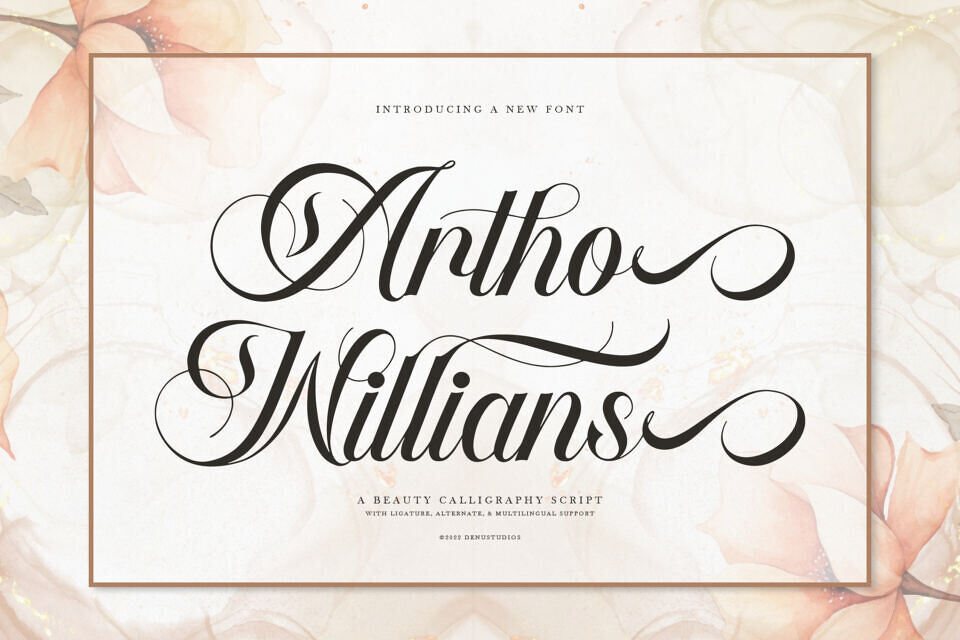 Artho Willians Font