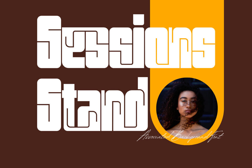 Associated Background Font
