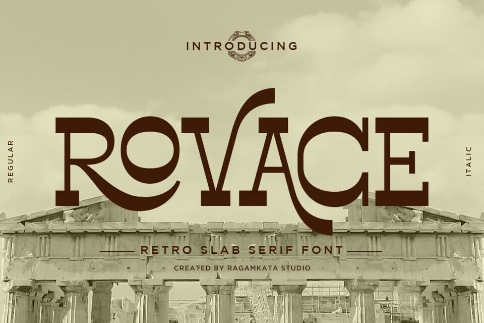 Rovace Font