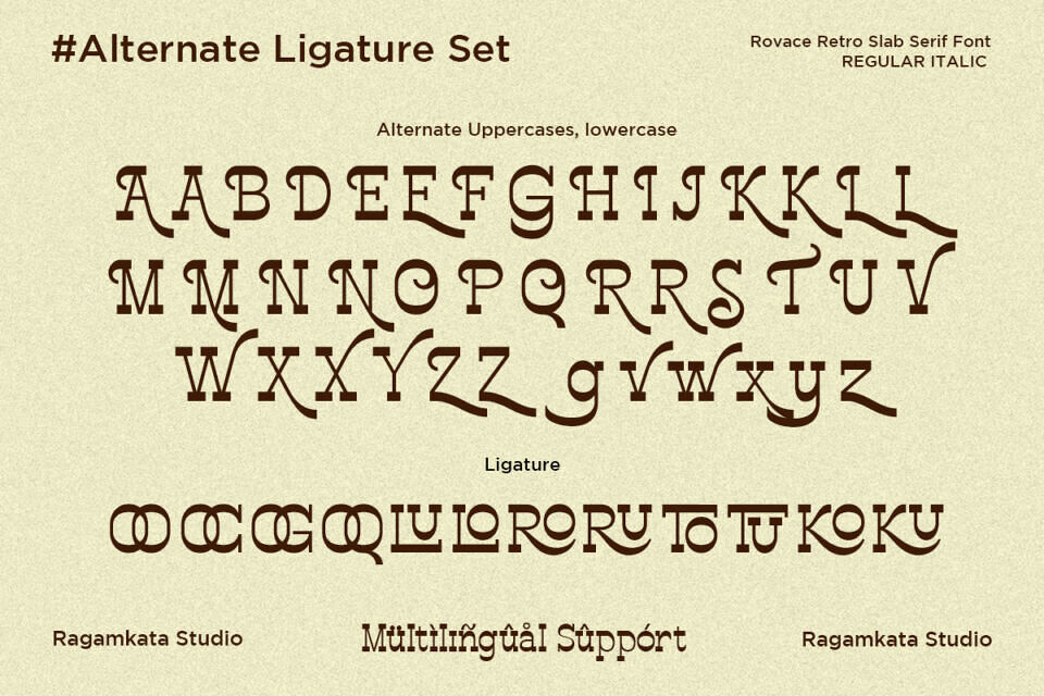 Rovace Font