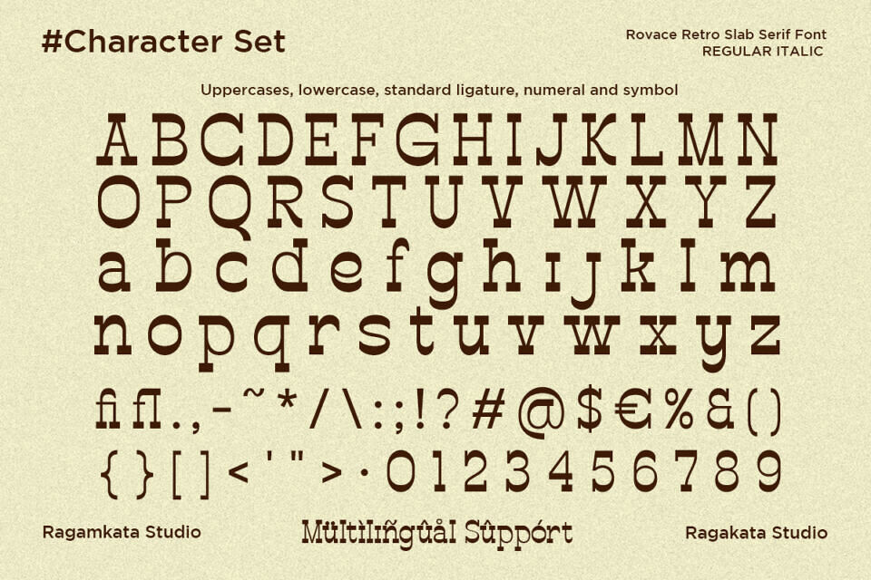 Rovace Font