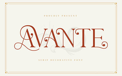 Avante Font