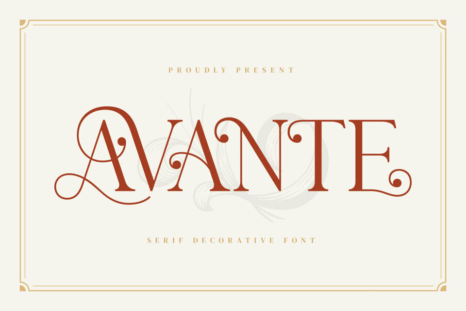 Avante Font