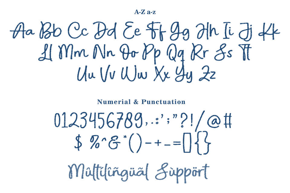 Bachelor Notes Font