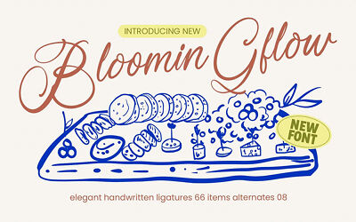 Bloomin Gflow Font