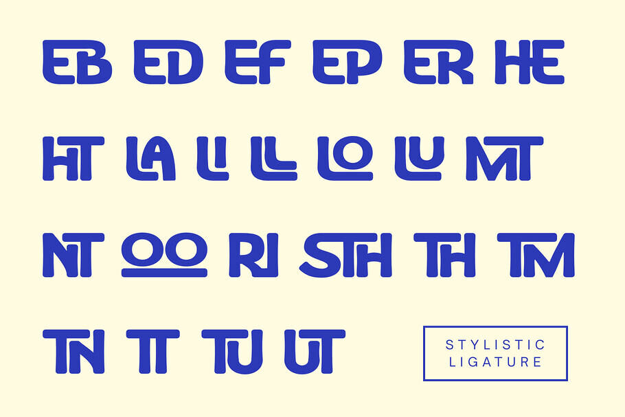 Boer Food Font