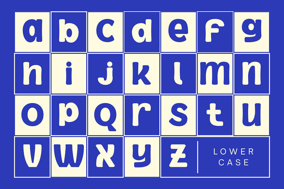 Boer Food Font