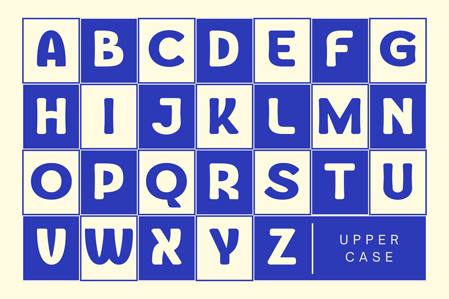 Boer Food Font