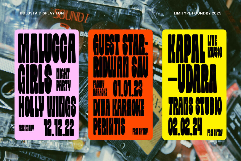 Boldsta Font