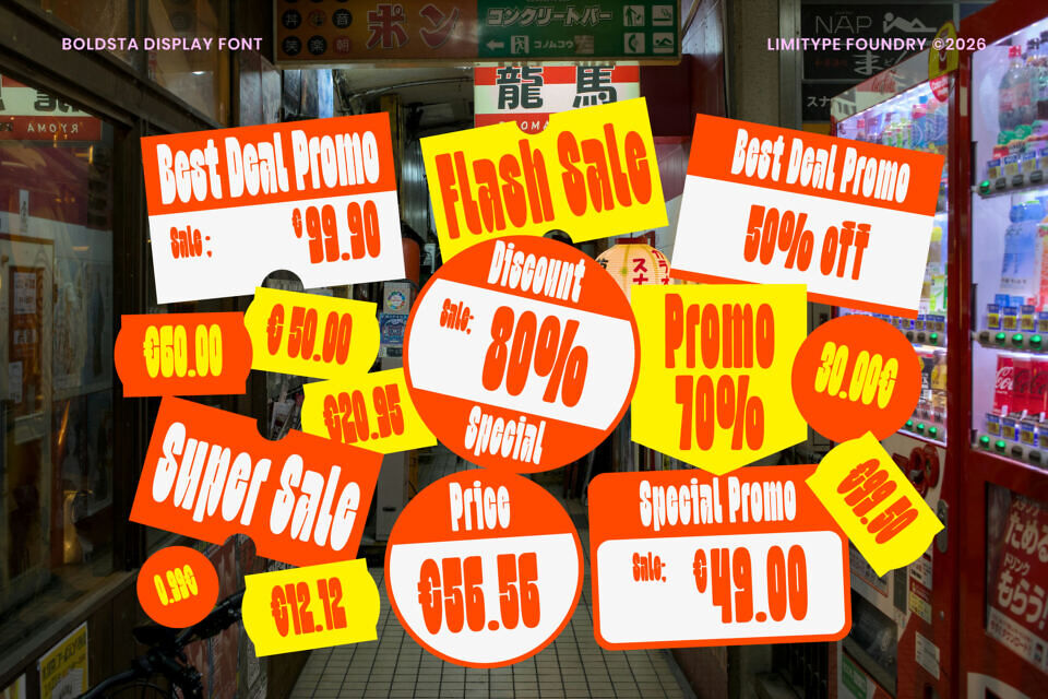 Boldsta Font