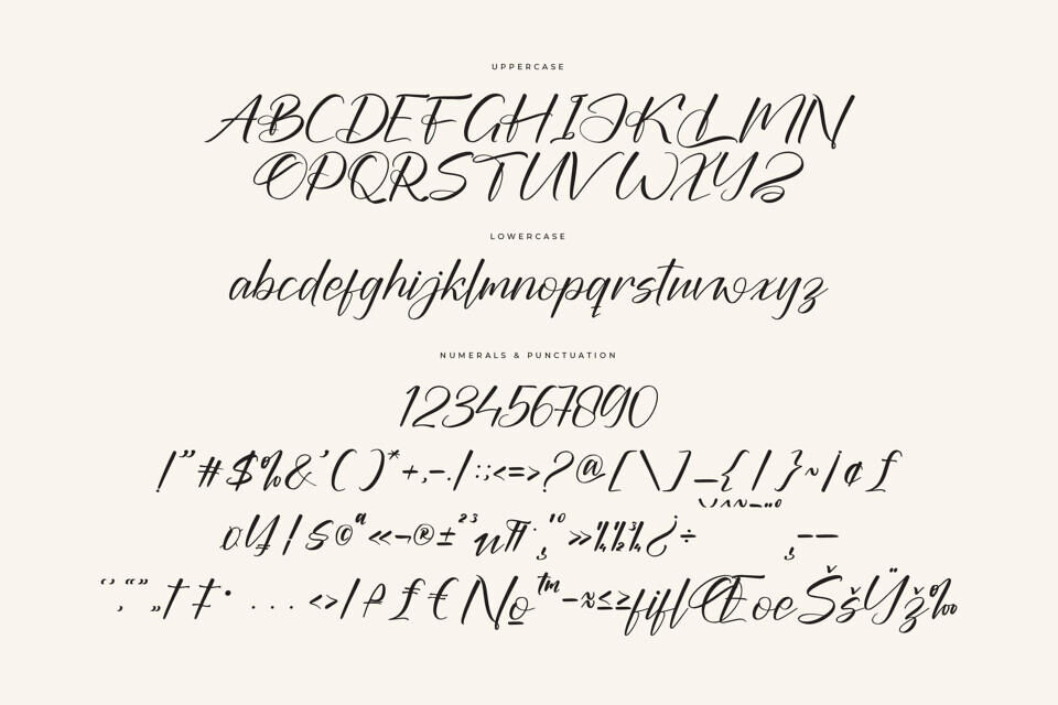 Brityna Hashim Font