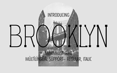 Brooklyn Font