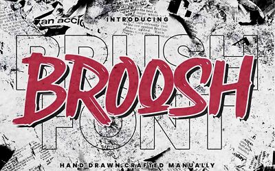 Broosh Font