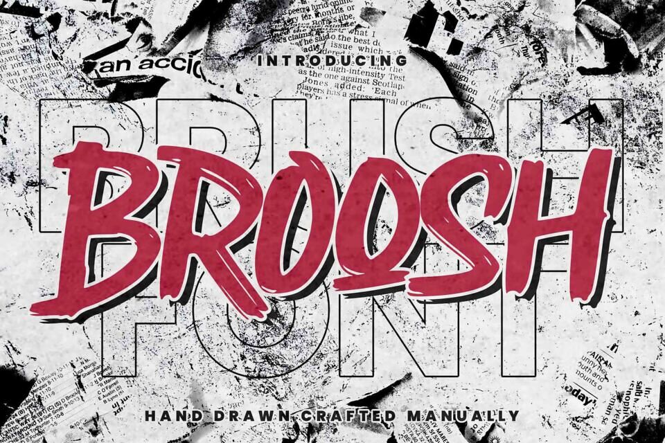 Broosh Font