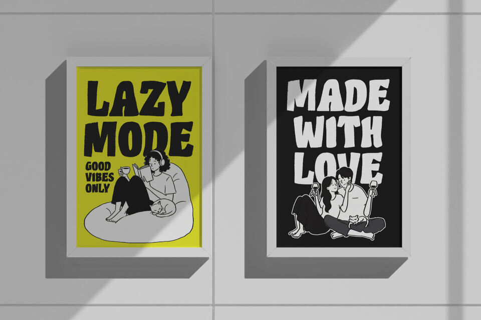 Bros Pops Font