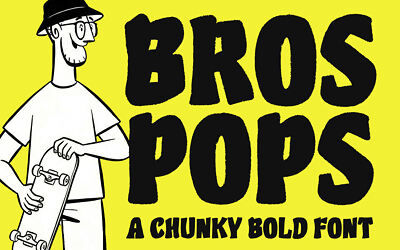 Bros Pops Font