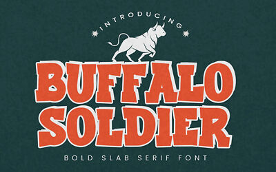 Buffalo Soldier Font