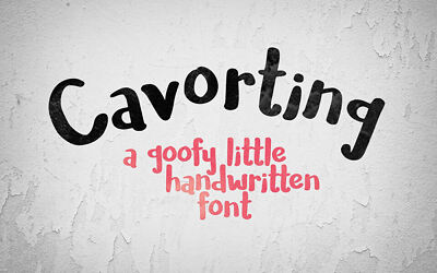 Cavorting Font