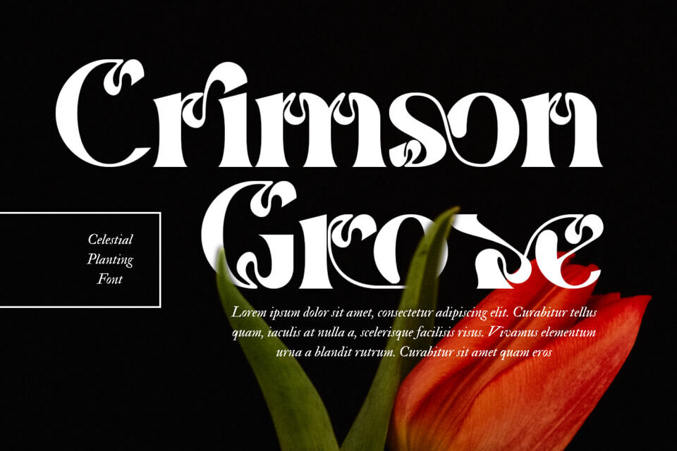 Celestial Planting Font