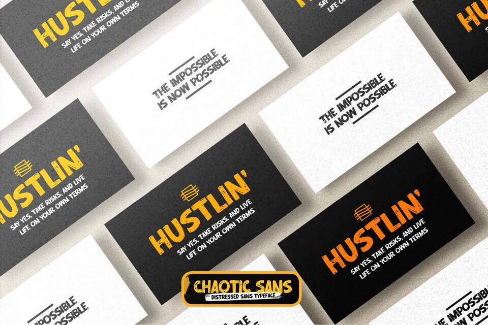 Chaotic Sans Font