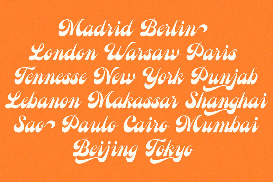 Charming Flow Font