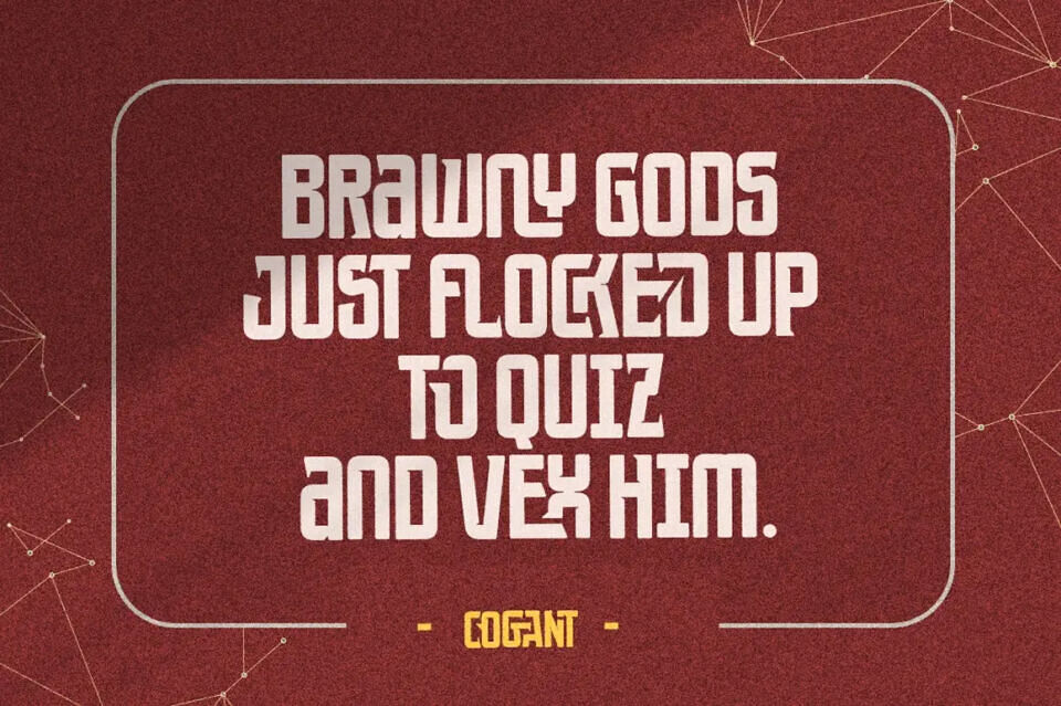 Cogant Font